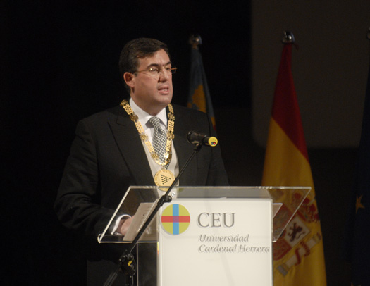 Alfredo Dagnino, Gran Canciller de la Universidad CEU Cardenal Herrera.