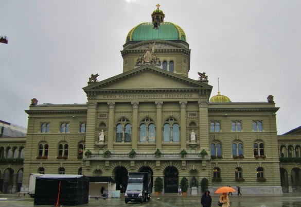 Parlamento suizo, en Berna