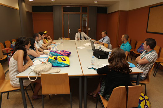 Las comisiones de trabajo de la segunda edición de Cerebration se han reunido en las aulas del Edificio Beato Luis Campos Górriz.