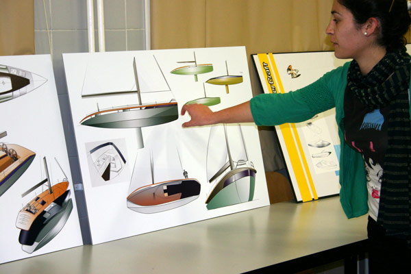 Los estudiantes han defendido sus diseños de embarcaciones recreativas ante los profesores del Máster