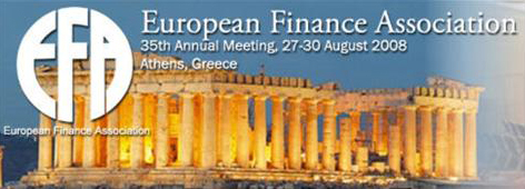 Imagen de la treinta y cinco edición del Congreso Anual de la European Finance Association. 
