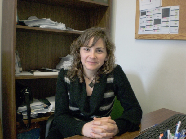 Eva Segura, profesora de Fisioterapia de la Universidad CEU Cardenal Herrera.