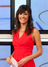 La presentadora Laura Grande estudió Periodismo en la Cardenal Herrera.