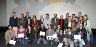 Entrega de premios de la séptimaedición del certamen universitario de creación audiovisual Proyecta 10