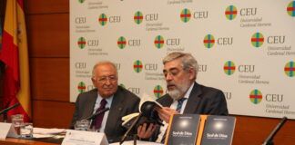 Gabriel Elorriaga presenta “Sed de Dios” en la Universidad CEU Cardenal Herrera