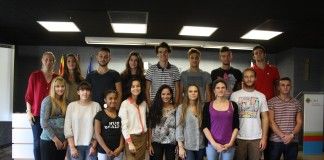 Una veintena de estudiantes franceses se matriculan en el grado de Fisioterapia de la CEU-UCH de Elche