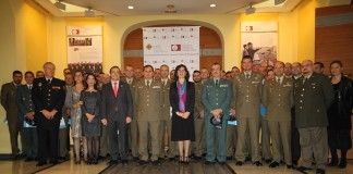 La CEU-UCH acoge la clausura y entrega de diplomas de los Cursos de Soporte Vital Básico impartidos a miembros del Batallón de Policía Militar I, Policía Nacional y Guardia Civil