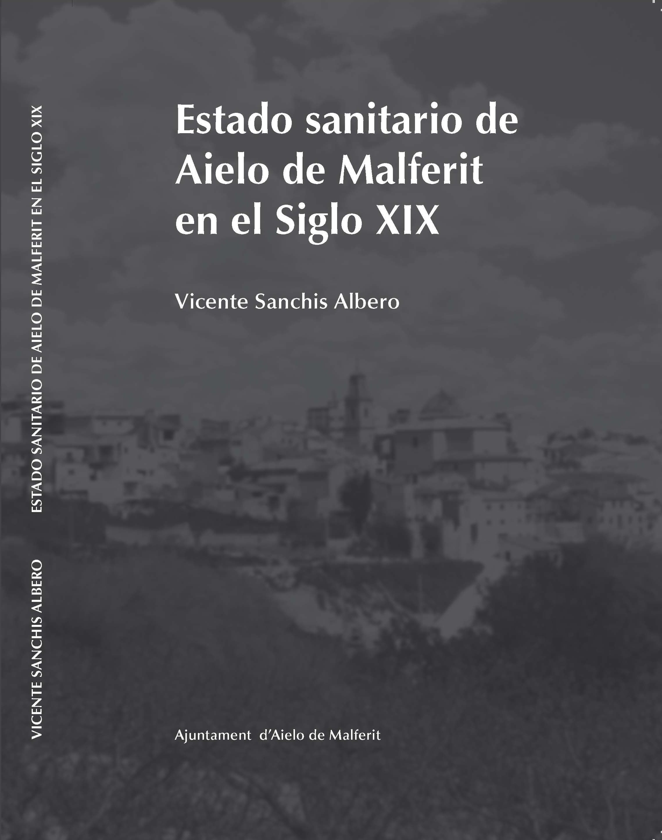 portada Libro Tesis Sanidad XIX Vicente Sanchis