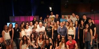 Antonio Montiel, cabeza de lista en la Comunitat por Podemos, clausura el ciclo de programas televisivos de la CEU-UCH “Los candidatos responden”