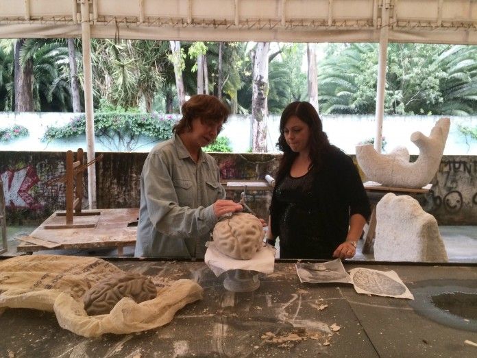 La directora de CEU Arte, Marusela Granell, invitada en la ENPEG de México.