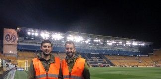 Estudiantes de Enfermería de la Universidad CEU Cardenal Herrera de Castellón han colaborado en la asistencia sanitaria del encuentro Villarreal-Real Madrid