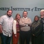 El profesor de Bioética de la CEU-UCH Emilio García Sánchez, investigador invitado en el Kennedy Institute of Ethics de la Universidad de Georgetown