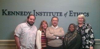 El profesor de Bioética de la CEU-UCH Emilio García Sánchez, investigador invitado en el Kennedy Institute of Ethics de la Universidad de Georgetown