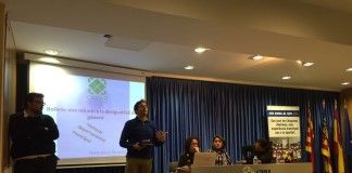Charla en la CEU-UCH de Elche sobre el papel de la mujer en Bolivia