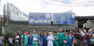 Médicos y estudiantes de Medicina de la CEU-UCH de Castellón han viajado por segunda vez a Filipinas para luchar contra el cáncer de mama