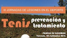 Tenistas y expertos en medicina deportiva, en las III Jornadas sobre lesiones en el Tenis