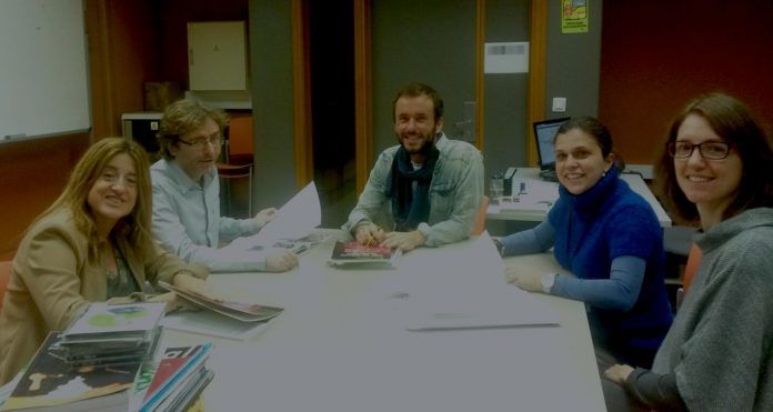 Los miembros del Servicio de Idiomas de la CEU-UCH.