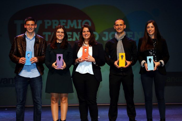 Los ganadores de Talento Joven. Foto: Miguel Ángel Montesinos (Levante-EMV)