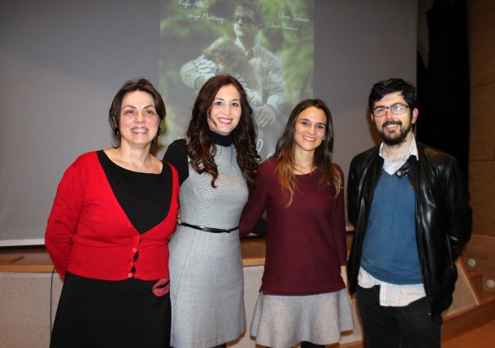 blanca beneito con profesores CEU
