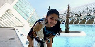 La alumna de Veterinaria, Chloe Nordera, gana el II Canicross Vila de Muro