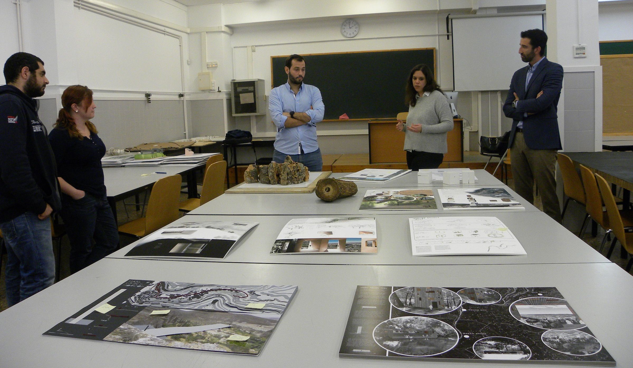 Amelia Perea ha visitado recientemente la CEU-UCH como jurado de las propuestas de los estudiantes en la International Weeek of Architecture.