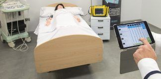 Una investigación del CEU-UCH en Elche y el Hospital Universitario del Vinalopó aporta claves para gestionar el uso de camas hospitalarias Una de las camas hospitalarias del Centro de Simulación Avanzada del CEU-UCH en Castellón.