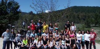 Una innovadora clase de Magisterio en Penyagolosa