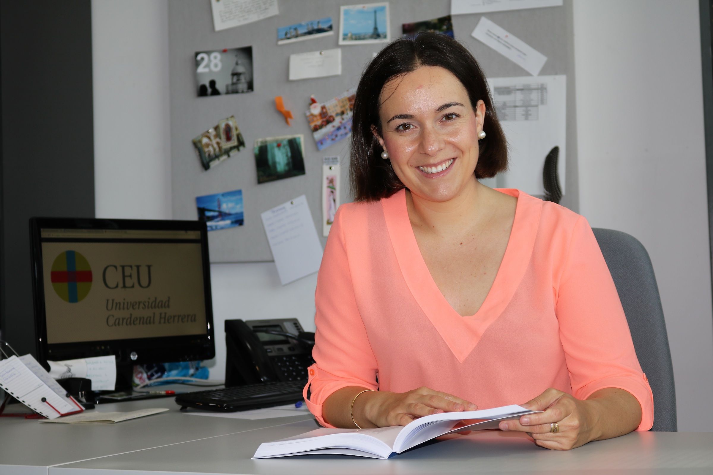 Beatriz Lores, autora de la tesis sobre el uso de las TIC en los centros de Educación Primaria de Castellón, defendida en el CEU-UCH. 