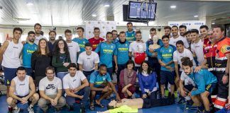 El CEU forma en Reanimación Cardiopulmonar a los jugadores del primer equipo del Villarreal