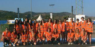 Alumnos de Enfermería y Medicina del CEU colaboran en los dispositivos sanitarios del FIB