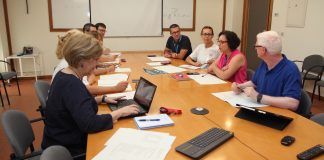 ODISEAS: nuevo instituto de investigación multidisciplinar para las personas con discapacidad o enfermedades raras Primera reunión de trabajo del equipo del nuevo Instituto de investigación ODISEAS, de la CEU UCH.