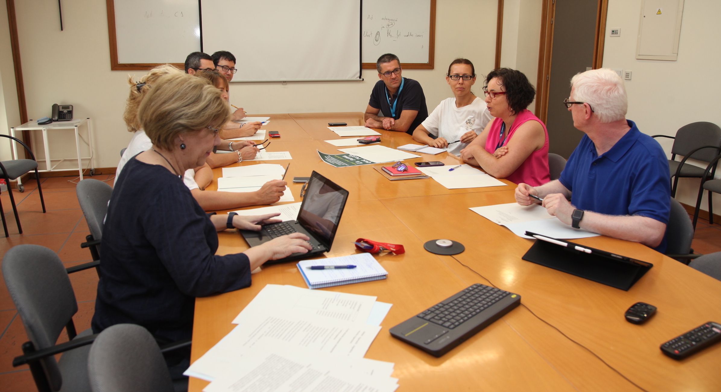 Primera reunión de trabajo del equipo del nuevo Instituto de investigación ODISEAS, de la CEU UCH.