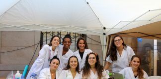 Alumnos del CEU promueven hábitos saludables entre los ciudadanos de Nules