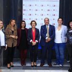 Presentan los primeros resultados del Observatorio sobre Transparencia, Gobernanza y RSC de la CEU UCH Los integrantes del Observatorio de Gobernanza, Transparencia y RSC de la Universidad CEU Cardenal Herrera, en el acto de presentación, con la rectora Rosa Visiedo.