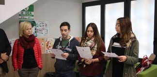 Alumnos del CEU Elche elaboran un manifiesto contra la violencia de género