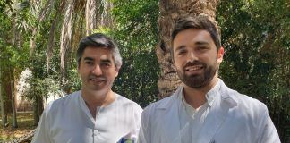 Identifican una disfunción cerebral compartida entre la psicosis y la psicopatía Los investigadores de la CEU UCH y el Hospital Provincial de Castellón Gonzalo Haro y Alejandro Fuertes, miembros del equipo investigador.