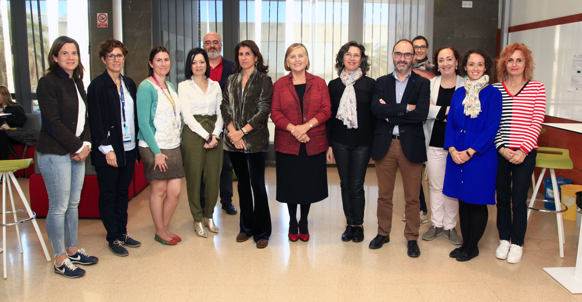 El Comité de Ética para la Investigación Biomédica de la CEU UCH, con María Casado e Itziar de Lecuona.