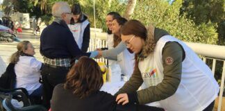 Enfermeros concienciados con la solidaridad