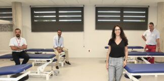 Embarazos “confinados”: estudian los cambios en estilo y calidad de vida Los profesores de Medicina y Fisioterapia de la CEU UCH Juan Francisco Lisón, Juan José Amer, Gemma Biviá y Antonio Barrasa, autores del estudio sobre embarazadas y confinamiento.