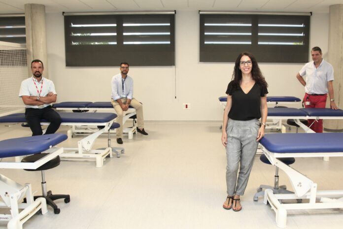 estudio-confinamiento-embarazadas-ceu-uch Los profesores de Medicina y Fisioterapia de la CEU UCH Juan Francisco Lisón, Juan José Amer, Gemma Biviá y Antonio Barrasa, autores del estudio sobre embarazadas y confinamiento.