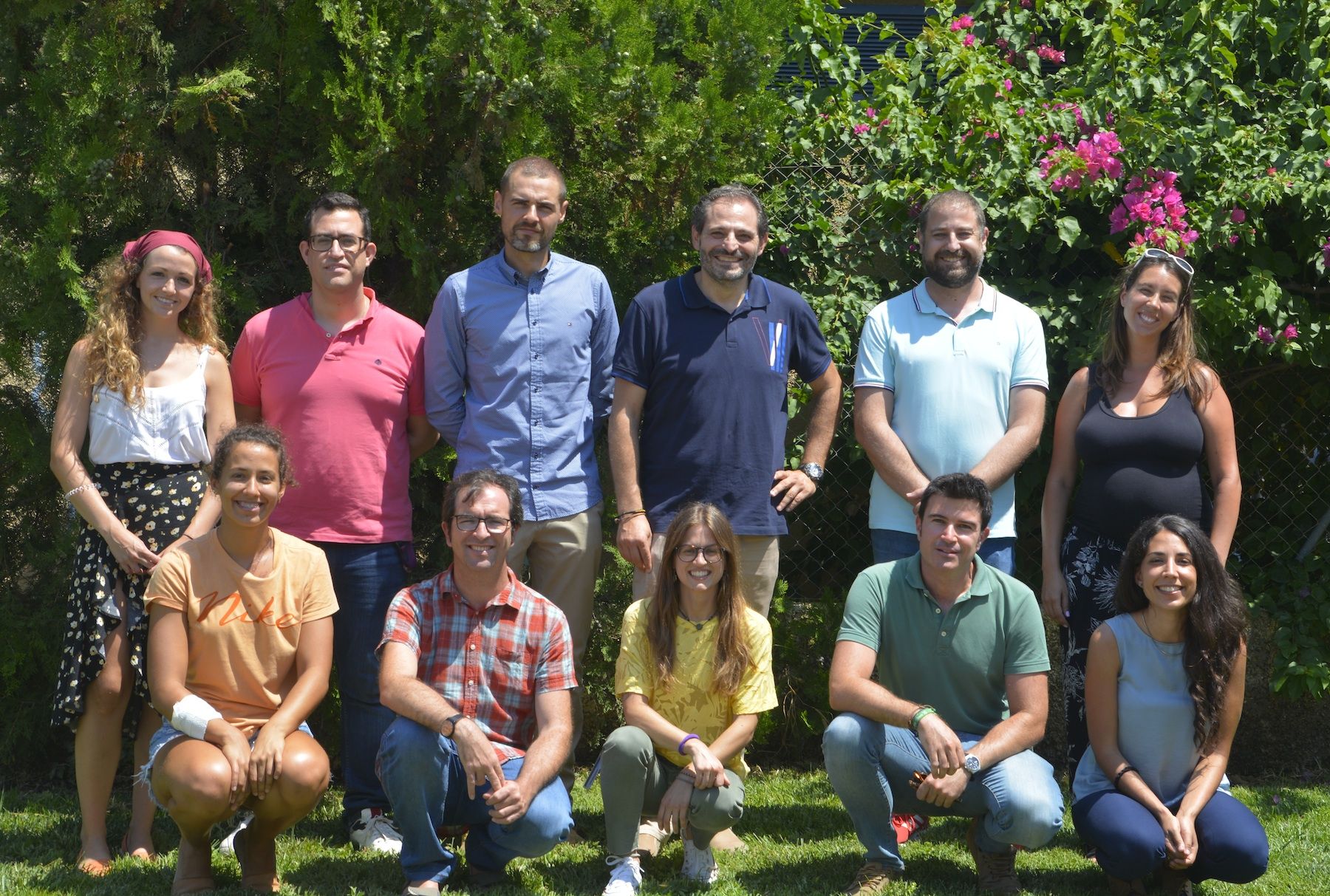 Los investigadores del proyecto Parapez-2, miembros del Grupo SAIGAS de la Facultad de Veterinaria de la CEU UCH.