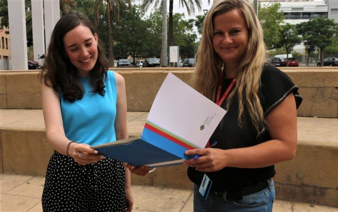 Compartiendo buenas prácticas con la responsable de Movilidad CEU UCH