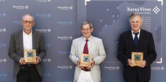 Joan Prat, Carles Solà y Ramón Lapiedra, Medalla de Honor 2021 de la Xarxa Vives d’Universitats