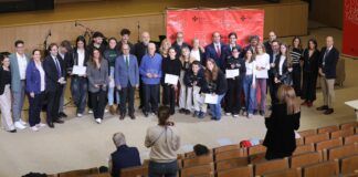 El cortometraje alemán «Granica», primer premio en el certamen PROYECTA de la Universidad CEU UCH Grupo algunos premiados de PROYECTA