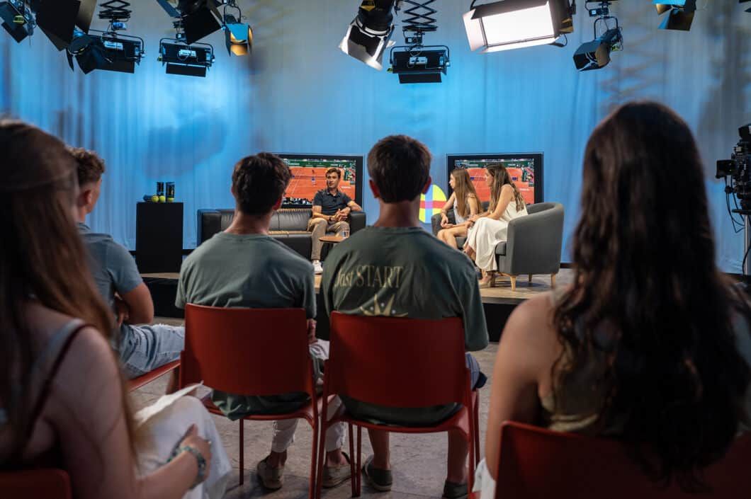 Los alumnos del Summer Inspiration entrevistan a David Ferrer
