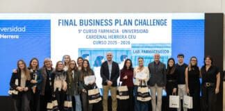 Estudiantes de Farmacia de la CEU UCH presentan proyectos innovadores con impacto social en el I Business Plan Challenge de ISDIN