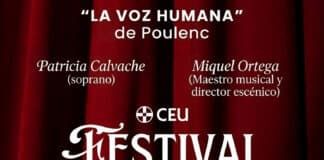 El CEU clausura su primer festival lírico con una representación de la ópera “La voz humana”, de Poulenc