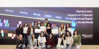 Concluye el primer curso del Diploma Universitario de Experto en Creación Audiovisual Digital y Social Media de la CEU UCH Gala final Diplóma de Experto CAV