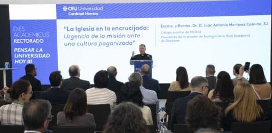 Martínez Camino analiza el abandono de la matriz cristiana en la cultura contemporánea