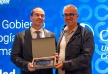 La Universidad CEU Cardenal Herrera, galardonada con el Premio «Gobierno de TI» de ISACA Valencia